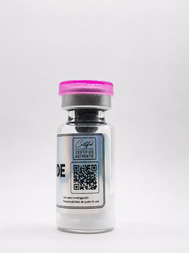 Tirzepatide · reverso QR Janoshik